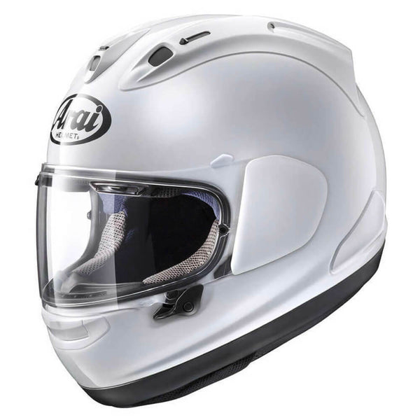 ARAI RX-7X maze(白) インカム付き Arai RX-7V Evo Helmet Diamond White | Triumph Direct