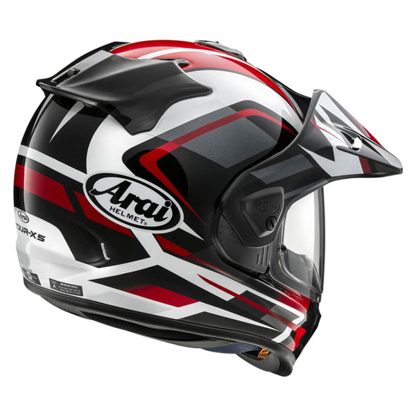 Arai Tour-X5 Helmet Discovery Red Triumph Direct