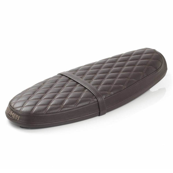 TRIUMPH ベンチシート　キルティングシート ブラウン　A9708614 Triumph Quilted Bench Seat Brown A9708614 | Triumph Direct