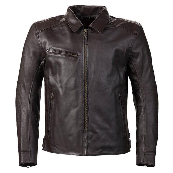 バイクレザージャケット　Triumph VANCE JACKET BROWN TriumphVanceJacketBrownMLHS19E