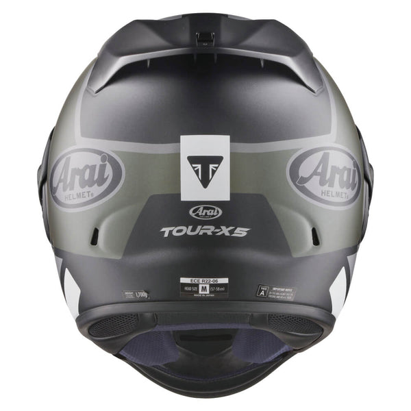 Navy Arai Chaser X Precio Triumph X Arai Tour-X5 Helmet Green