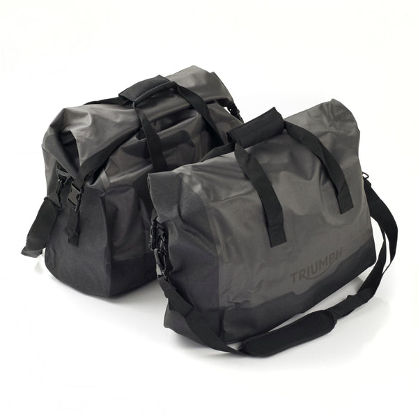 GREAT BIKERS GEAR - Luggage Bags with Inner Lining for Triumph Tiger 1200 Explorer, Black