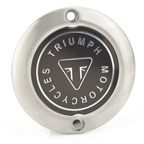 英国車TRIUMPH ホーンバッジ　入手不可能 Triumph Brushed Clutch Badge A9610256 | Triumph Direct