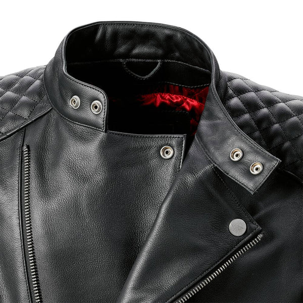 Triumph Braddan Asymmetric Jacket Black | Triumph Direct