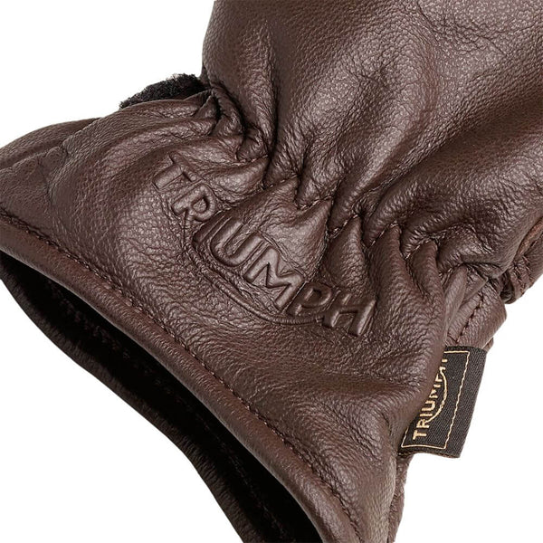 Triumph Vance Gloves Brown Triumph Direct