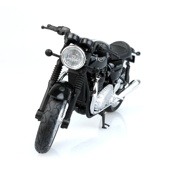 Welly 1:18 Motorcycle Models TRIUMPH Thruxton 1200 Trident 660 Motorcycle  Model Miniature Race Toy For Gift Collection