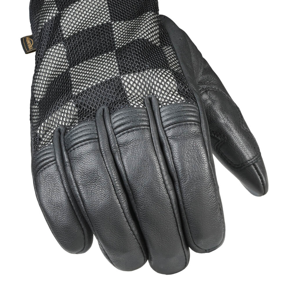 EVS Sports OPTION Glove – Synthetic Leather With Air Mesh, Black Industrial Safety Glove