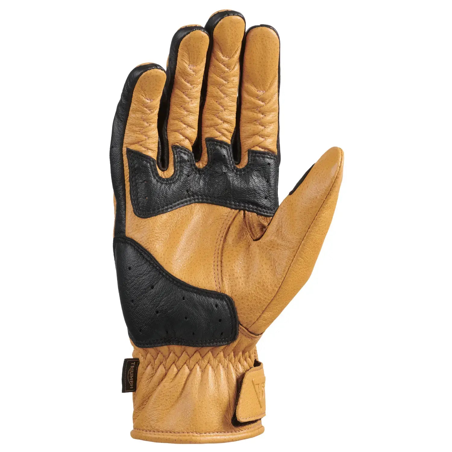 バイクウェア・装備 TRIUMPH,DALTON GLOVE,GOLD-S Triumph Hello Moto Gloves Gold / Black | Triumph Direct
