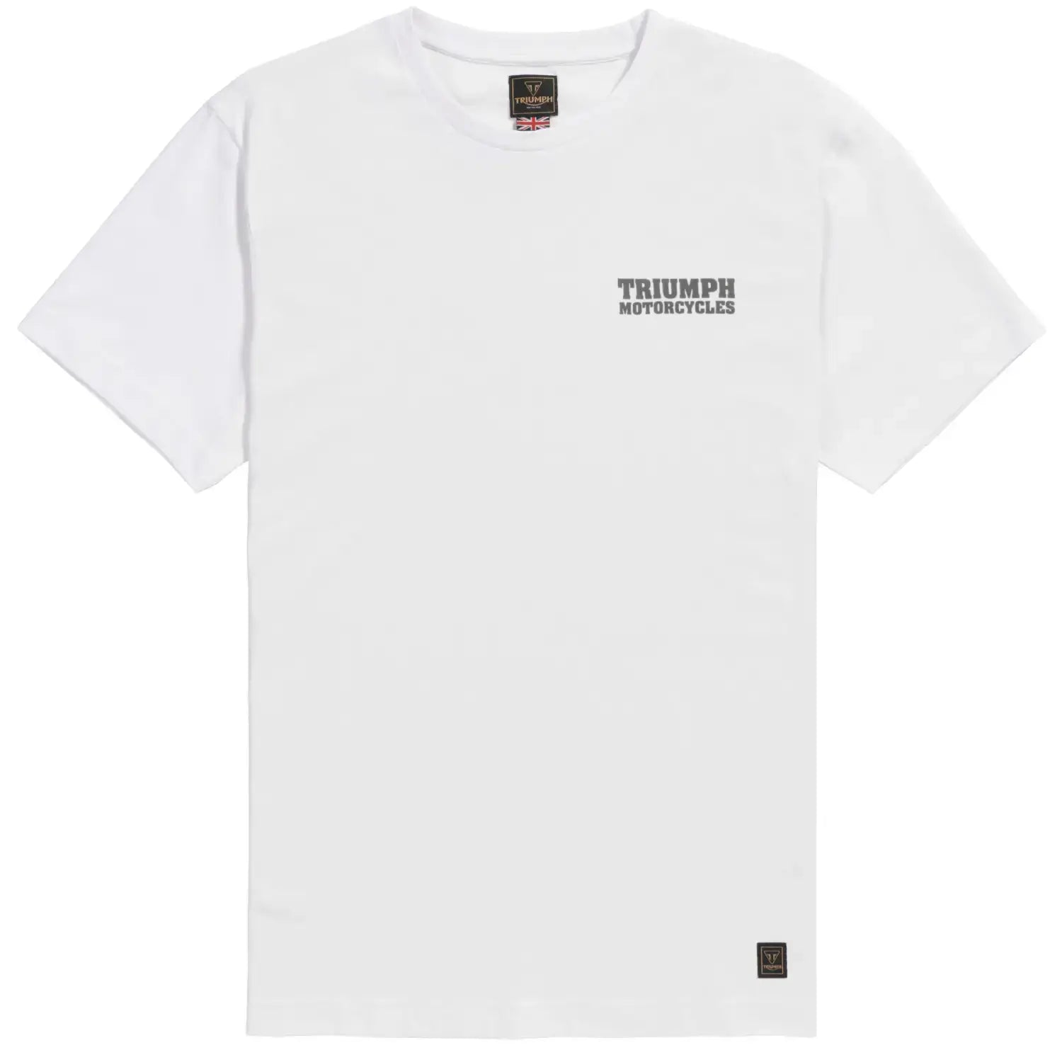 T-shirt Moto Triumph Aston Raglan Tee, Nera, Taglia XL, Originale, Cotone
