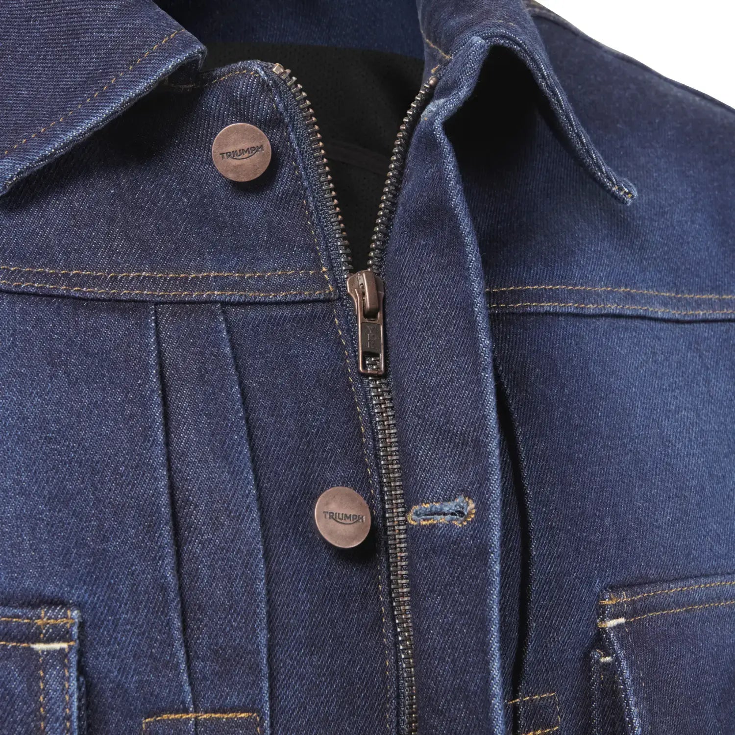 Triumph Jax Denim Jacket Indigo | Triumph Direct