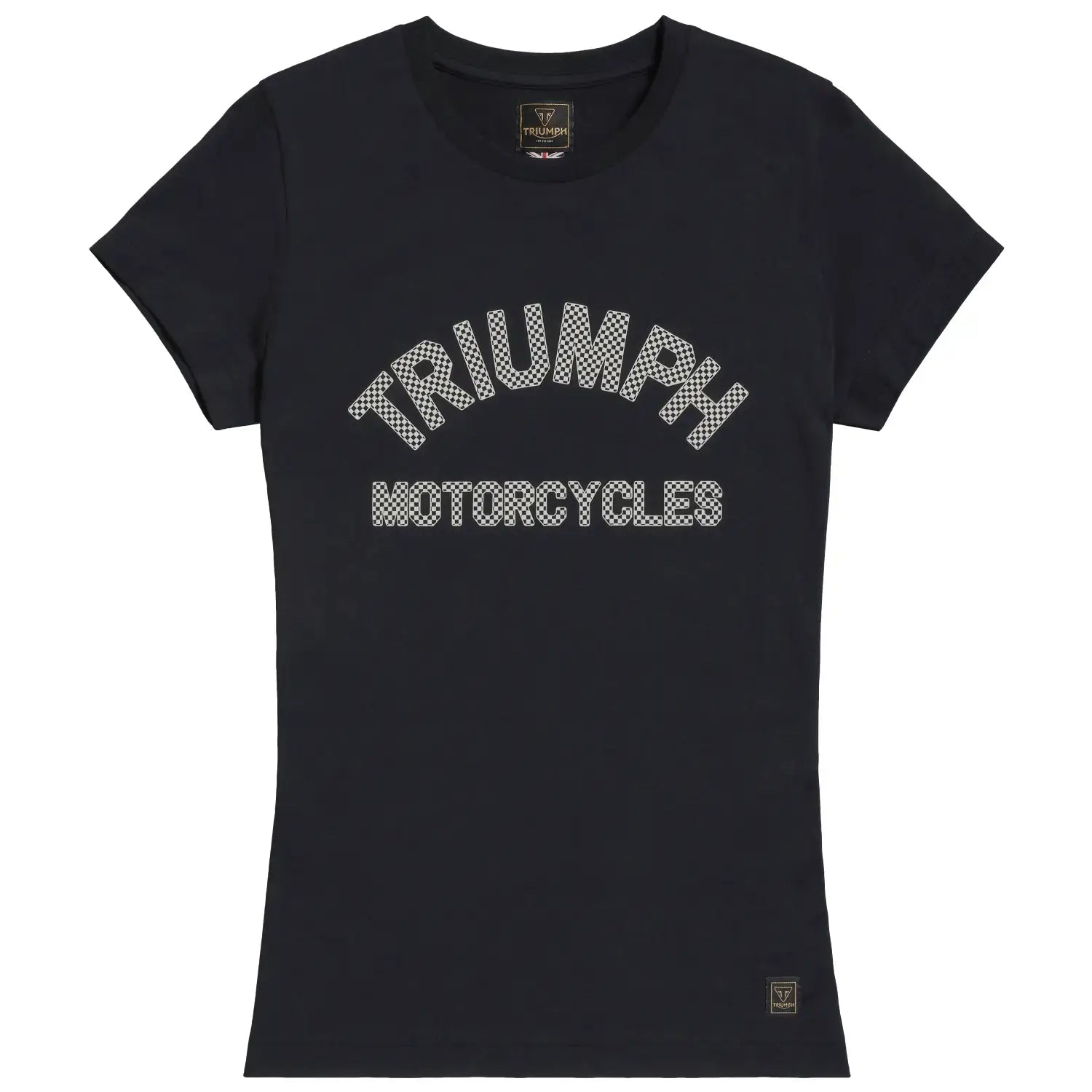 Triumph Orford Tee Jet Black / Union Jack | Triumph Direct