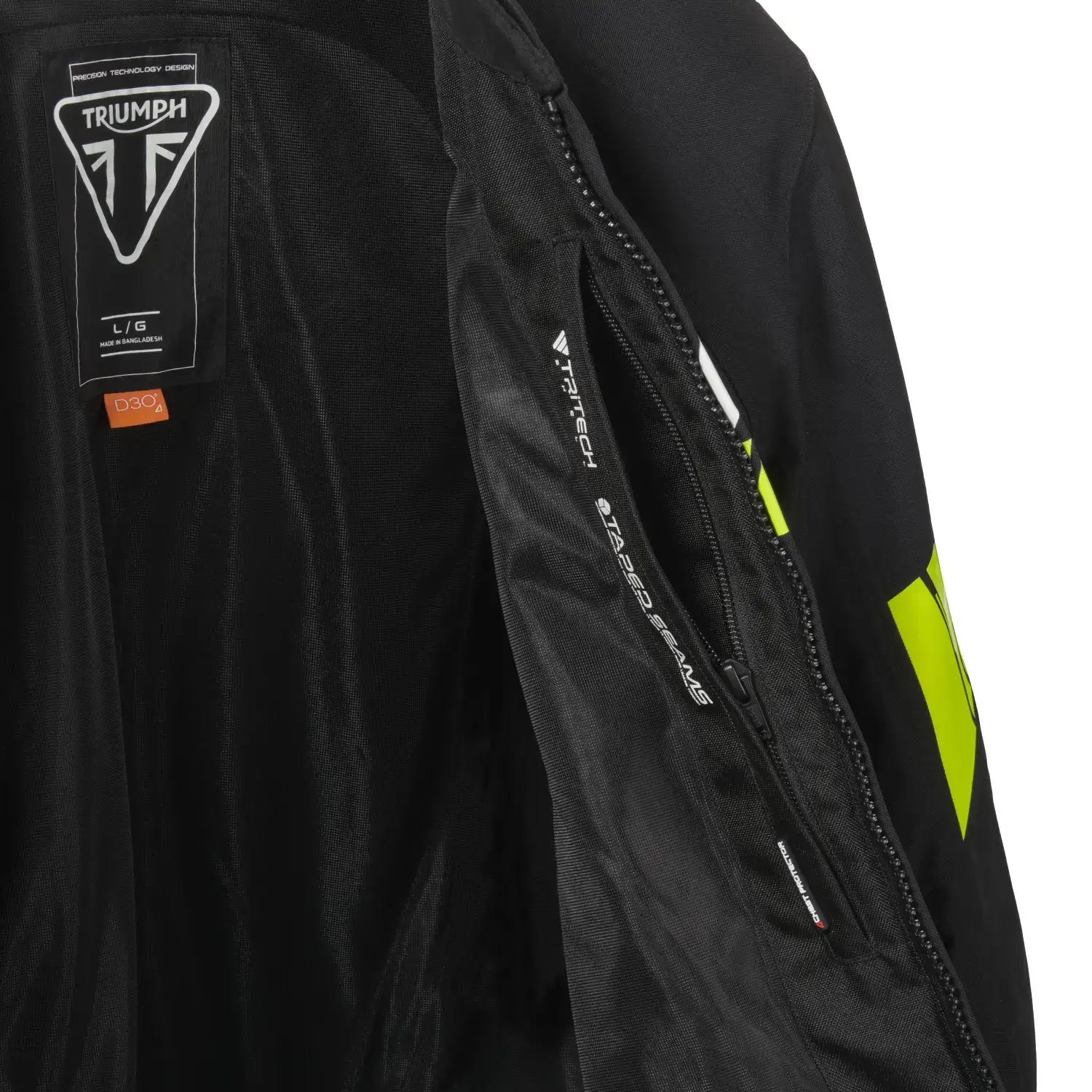 Triumph Racing Race Logo Jacket Black | Triumph Direct