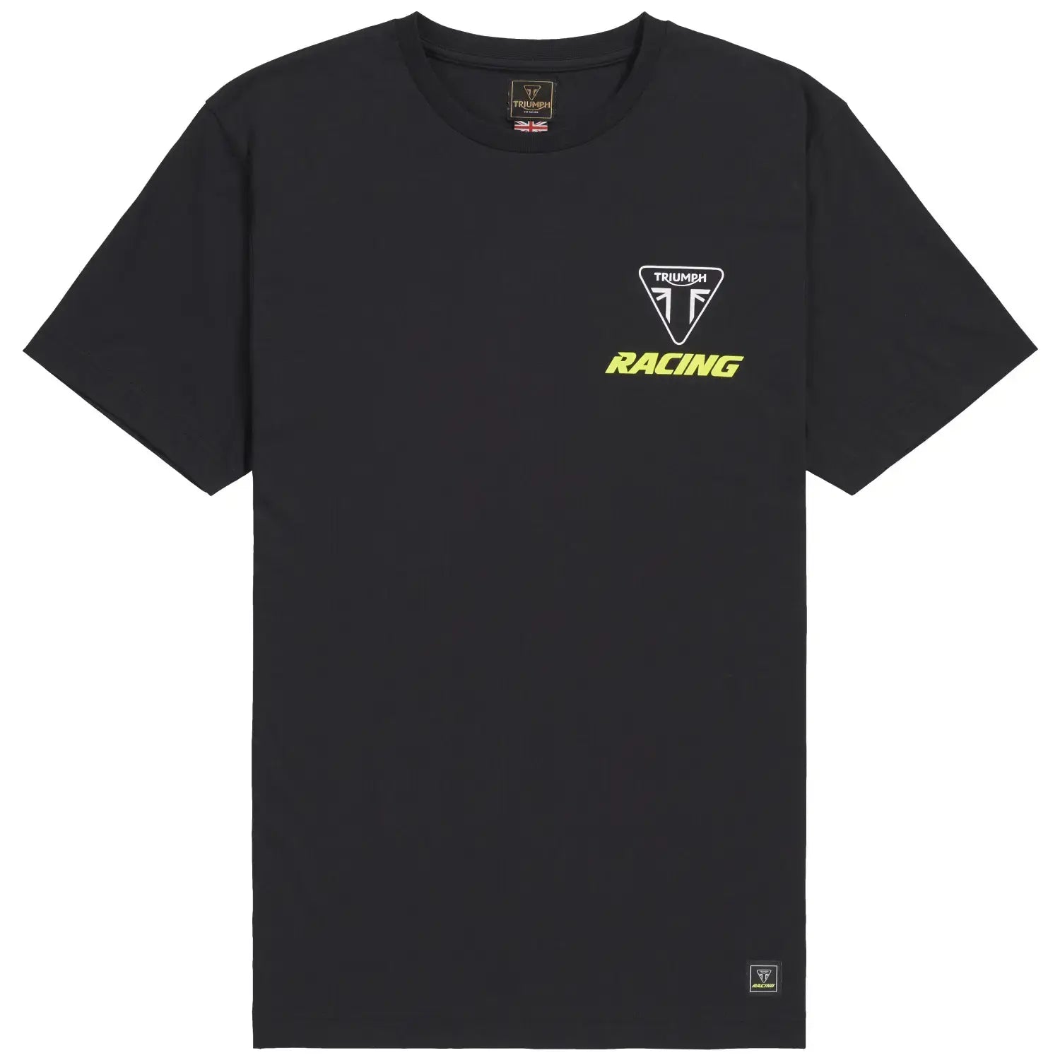 Triumph Orford Tee Jet Black / Union Jack | Triumph Direct