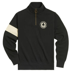 トップス AW25 Vintage Half Zip Sweatshirt Black 5 A.PRESSE VINTAGE HALF ZIP SWEATSHIRT 25AAP-05-09 Black – HARRESØ