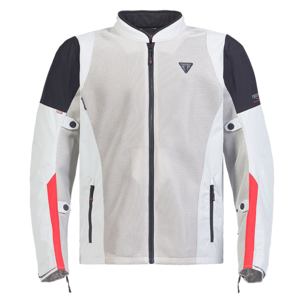 Triumph Cranbourne Lite Mesh Jacket Grey Triumph Direct