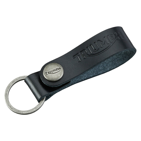 Triumph Leather Keyring